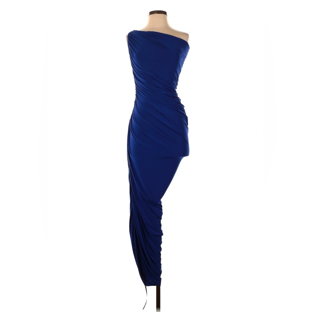 Betsy & Adam One Shoulder Dress Size 4